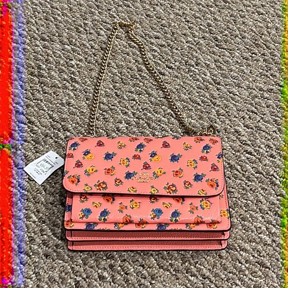 ⭐️⭐️Host Pick⭐️⭐️NWT Coach Klare Crossbody w/Mini Vintage Rose Print - Picture 6 of 16